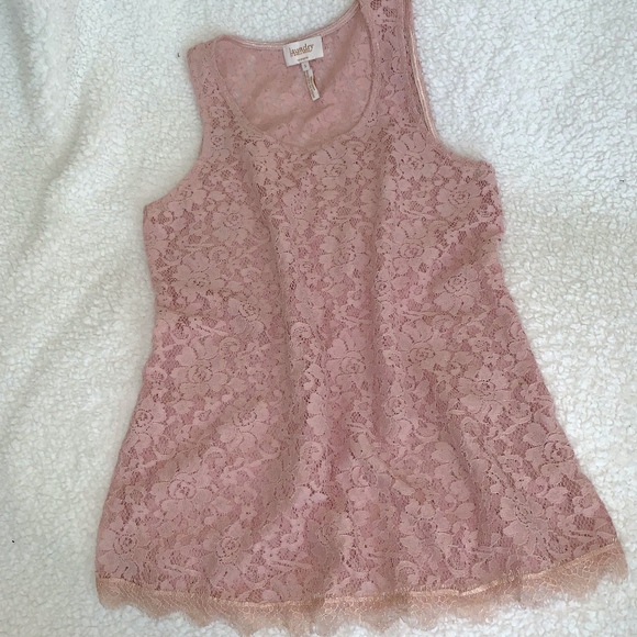 EUC- Laundry by Shelli Segal Sheer Lace Top! - Picture 4 of 5